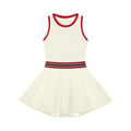 Women's Color Block A-Line Sleeveless Dress
