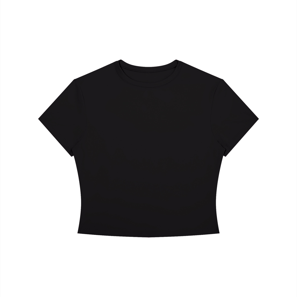 Women's Crewneck Crop T-Shirt