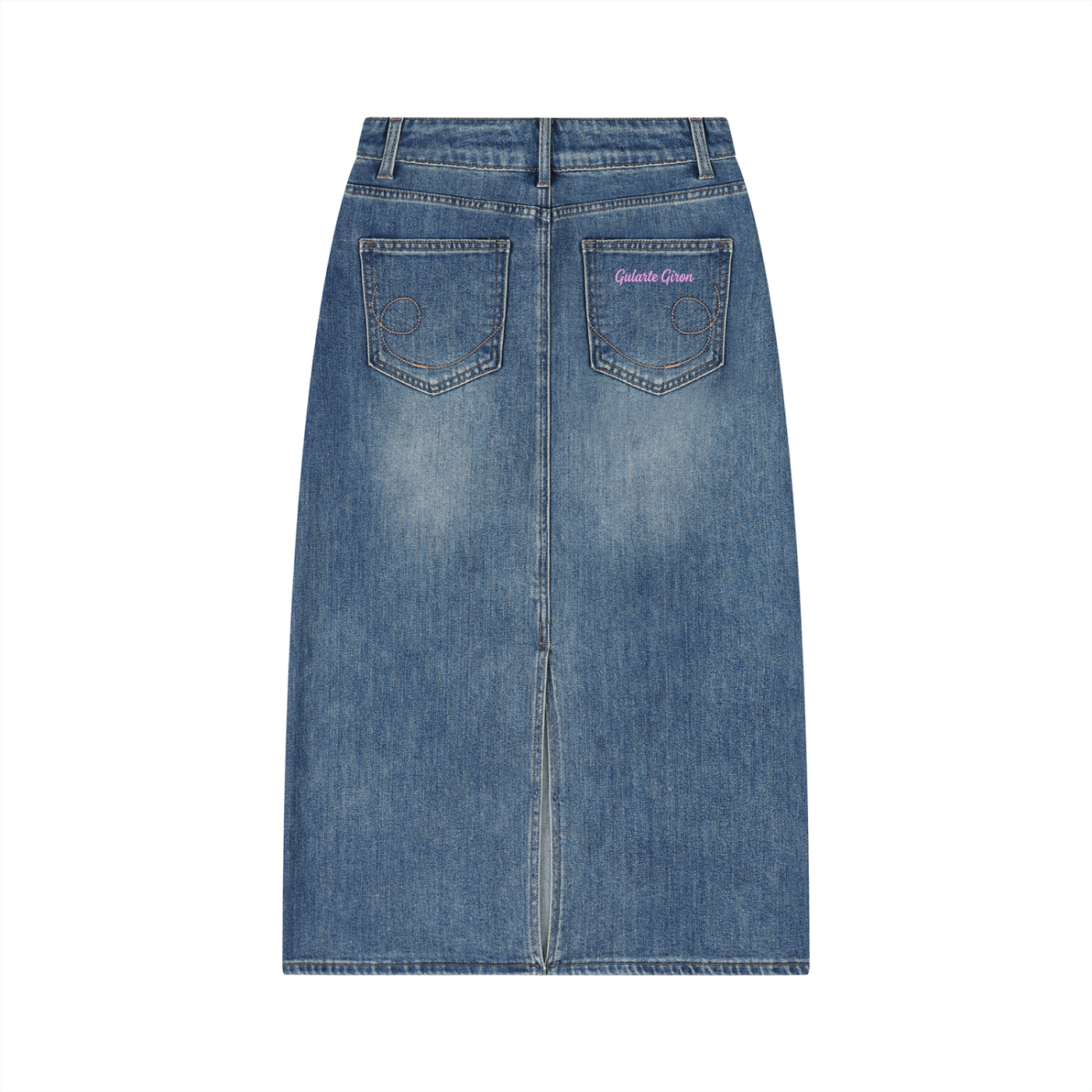 Women’s Vintage Wash Denim Skirt